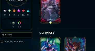 Conta de Lol com Viego Reinado Espectral Elo Plat 4 Muitas S