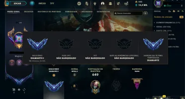Conta Lol (All Champions 220 Skins)