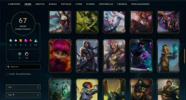 Ouro 4 com 95 Champs e 67 Skins