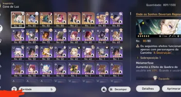 Hsr Firefly, Acheron, Robin, Bothill, Kafka, Black Swan e +