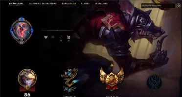 Conta LOL Gold 4