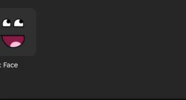 Conta do roblox com epic face