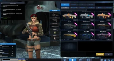 Conta tenente coronel 2 point blank full armas