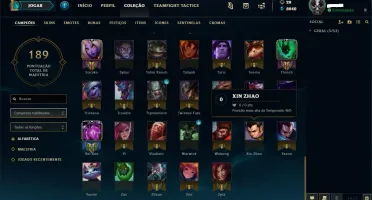 Conta Platina 4 + skins