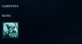 Conta Platina 4 + skins