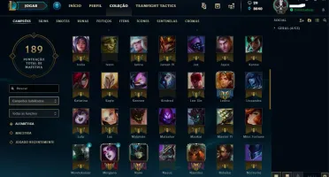 Conta Platina 4 + skins