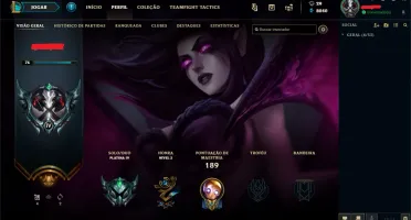 Conta Platina 4 + skins
