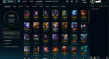 Conta Platina 4 + skins