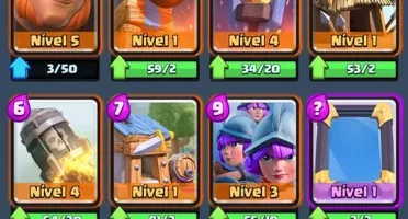 CLASH ROYALE LEVEL 8 COM 4 LENDÁRIAS
