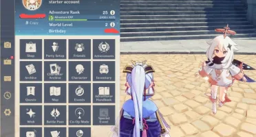 5⭐ Hutao, Ayaka AR20 Conta Starter