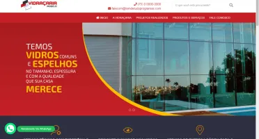 Site para Vidraçaria 100% responsivo em PHP MySQL