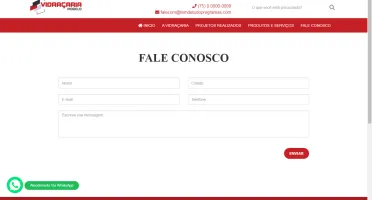 Site para Vidraçaria 100% responsivo em PHP MySQL