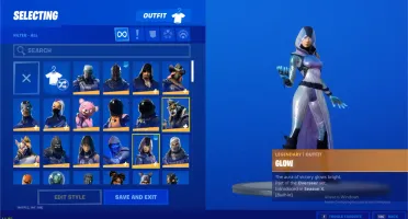 Conta raríssima de Fortnite