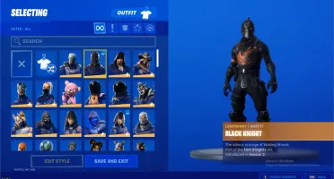 Conta raríssima de Fortnite