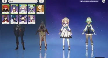 CONTA GENSHIN IMPACT - DILUC + XIANLING + 4 ⭐ [RANK 10]
