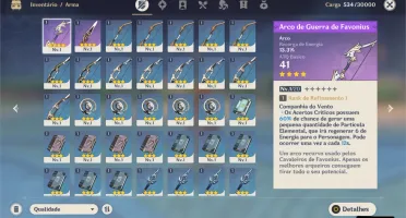 CONTA GENSHIN IMPACT - DILUC + XIANLING + 4 ⭐ [RANK 10]