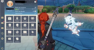 CONTA GENSHIN IMPACT - DILUC + XIANLING + 4 ⭐ [RANK 10]