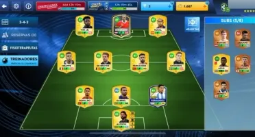 Conta DLS jogadores especiais time forte para começar