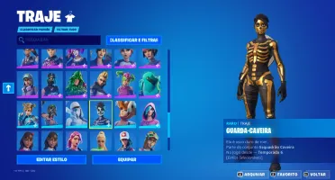 CONTA FORTNITE SEASON 1