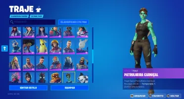 CONTA FORTNITE SEASON 1