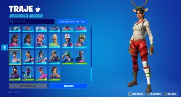 CONTA FORTNITE SEASON 1
