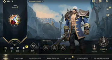 Contas Smurfs league of Legends Wild Rift
