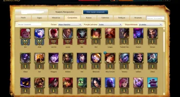Conta league of legends gold 5 50+ champs 2 pg runas