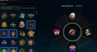 Conta de LOL Nunca BAN 294 skins 38 mil essencias 5576 rp
