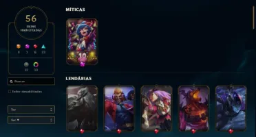 Vendo conta League of Legends