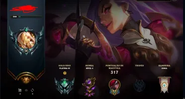 Vendo conta League of Legends