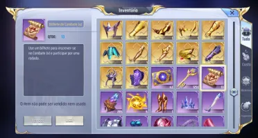 Saintseiya Awakening A-138 + 1600 Gemas Avançadas
