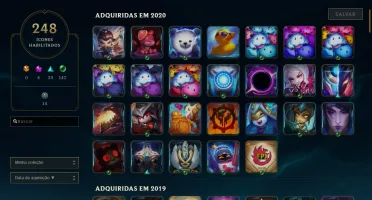 Venda de Conta de Lol (Main desde 2014) Plat 2