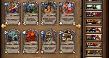 Conta Hearthstone (com muitas cartas e lendarias douradas)