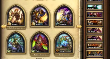 Conta Hearthstone (com muitas cartas e lendarias douradas)