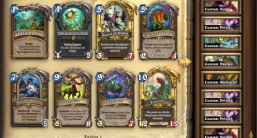 Conta Hearthstone (com muitas cartas e lendarias douradas)