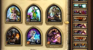 Conta Hearthstone (com muitas cartas e lendarias douradas)