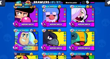 Vendo Conta De Brawl Stars Rara Com Leon Lobo