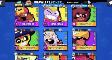 Vendo Conta De Brawl Stars Rara Com Leon Lobo