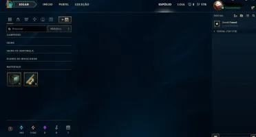 CONTA LOL (LEAGUE OF LEGENDS) - 65 CAMPEOES -9 SKINS