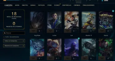 Conta Smurf League Of Legends Full Acesso -(+De 30 Champs)