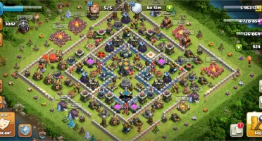 Vila clash of clans cv14