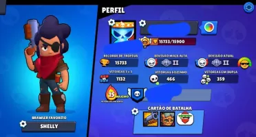 Conta De Brawl Stars 14K De Troféus