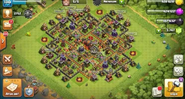Clash of Clans cv10 (quase full)