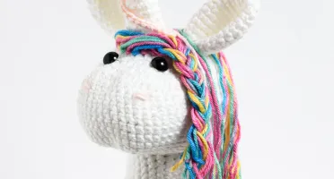 Unicórnio em Amigurumi