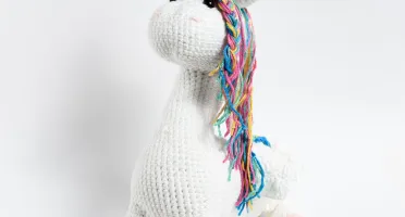 Unicórnio em Amigurumi