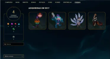 Conta Bronze 1 com 77 Champs e 120 Skins + Pax Sivir