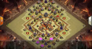 CLASH OF CLANS CV 10 FULL