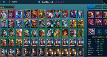 conta raid shadow legends (lilitu e campeões para imortal)