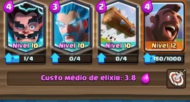 Conta Clash Royale - Todas as cartas - 4000 trofeus!