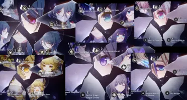 Conta Insana De Honkai Star Rail Seele+Bailu+Clara+Bronya
